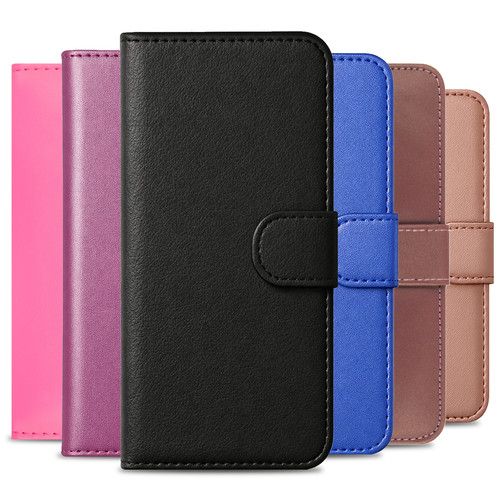 Custodia telefono flip - , pelle